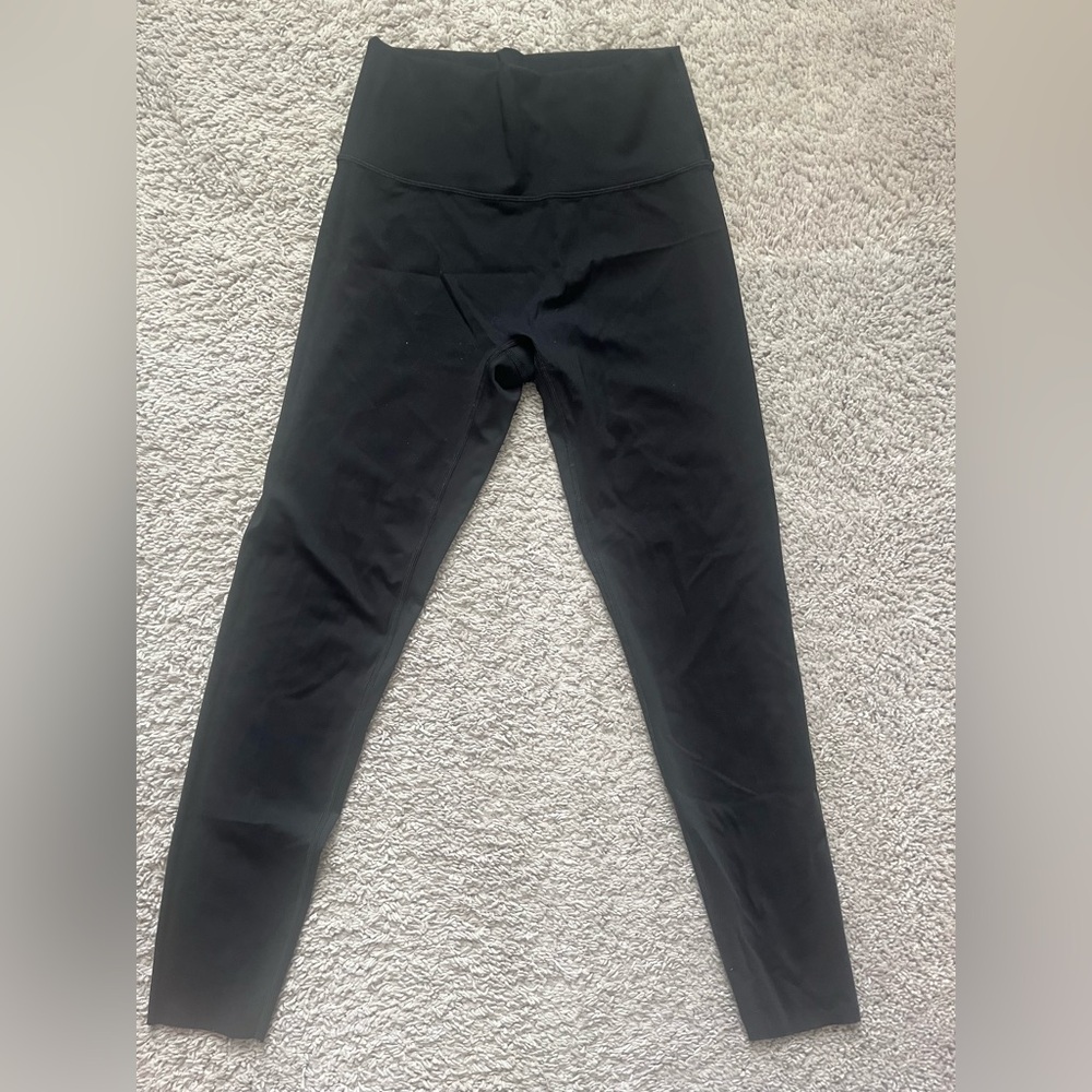 Aerie Black High-Waisted Leggings 7/8 Length